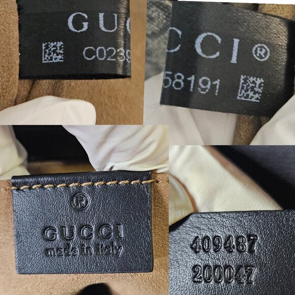 Authentic Gucci Small GG Supreme Padlock Bag - Picture 4 of 17